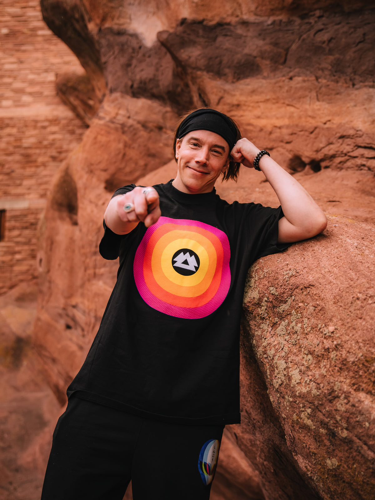 WAKAAN Rocks III Textured 'Puff' T-Shirt