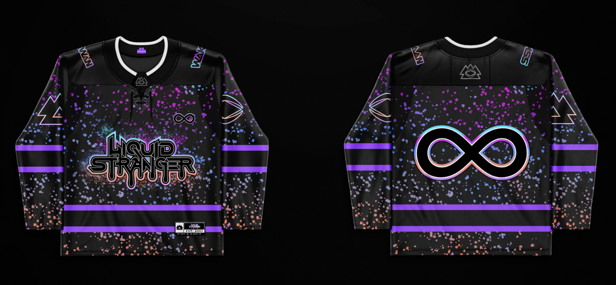 LE Liquid Stranger &#39;DISSOLVE&#39; Hockey Jersey