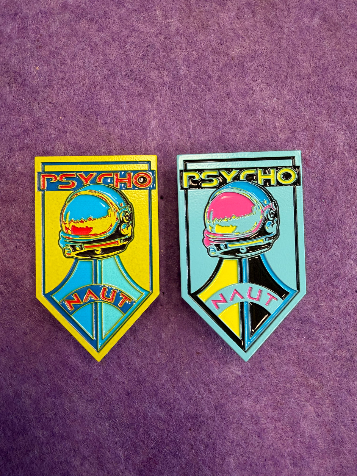 Liquid Stranger Neon Psychonaut Pin Pack