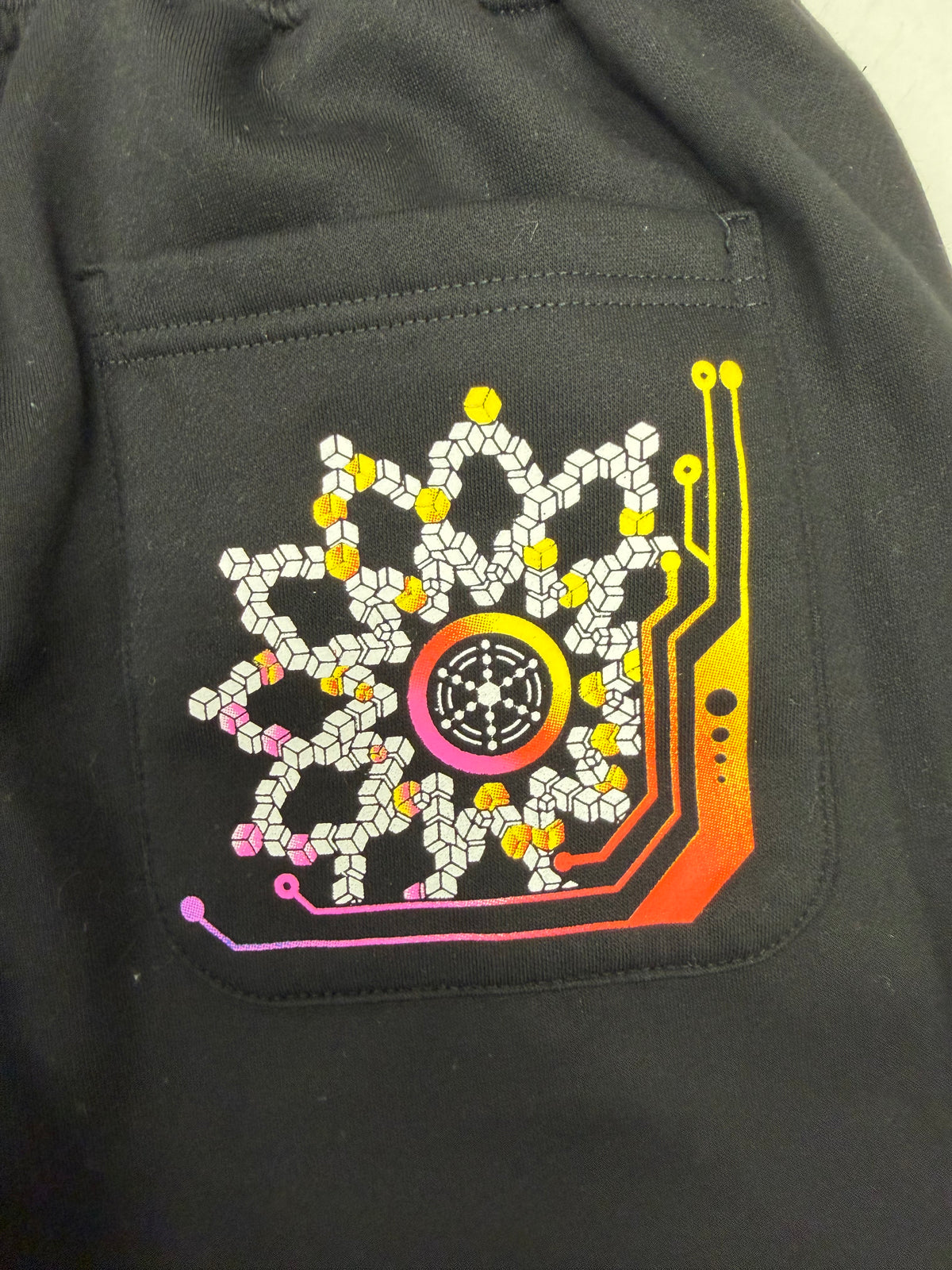 Liquid Stranger Spastic Rainbow Foil Jogger