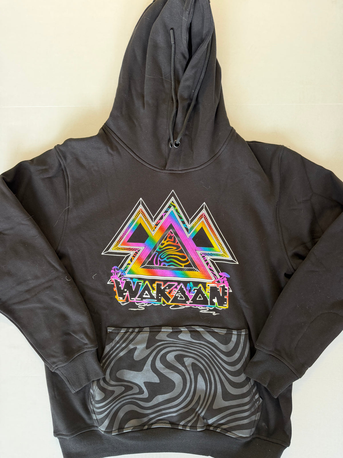 WAKAAN Zebra Foil Hoodie