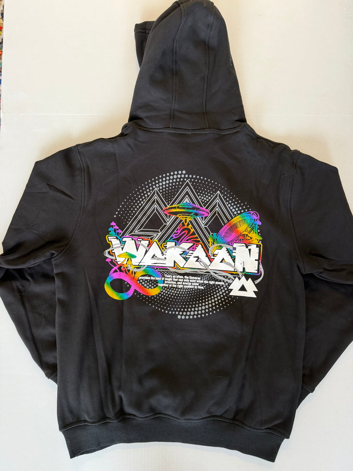 WAKAAN Zebra Foil Hoodie