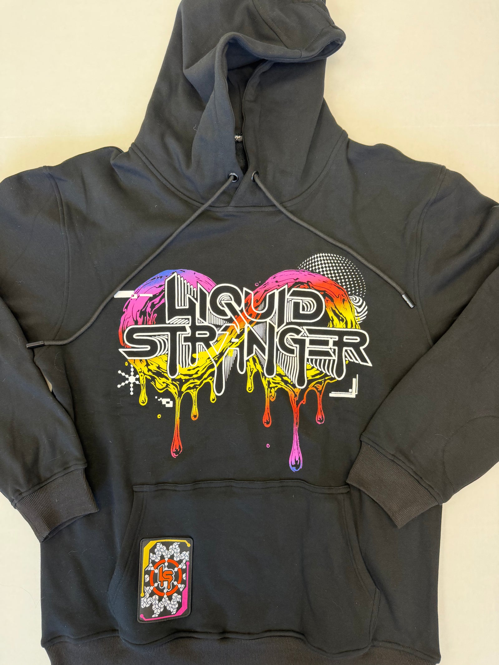 Liquid Stranger Spastic Rainbow Foil Hoodie