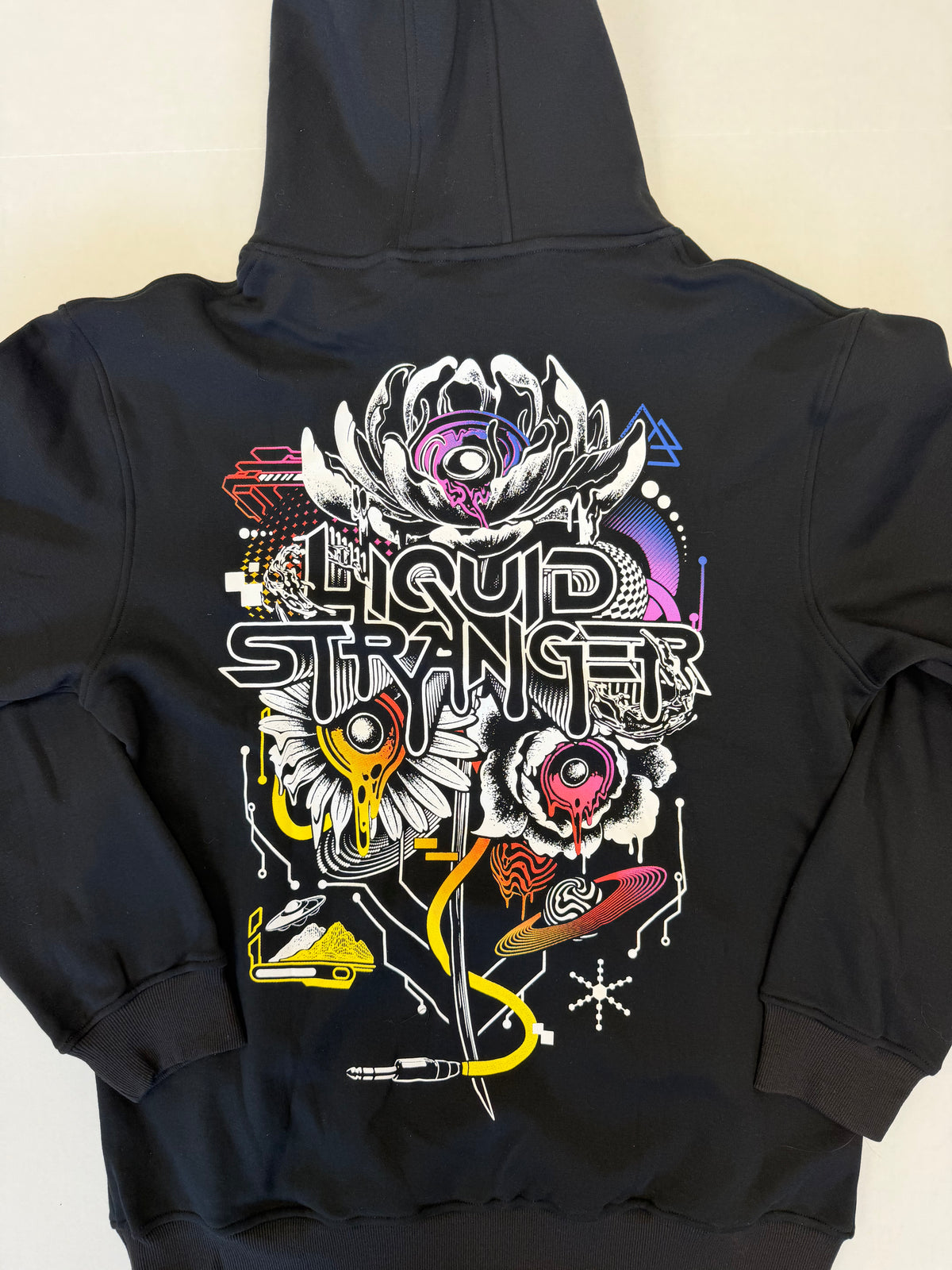 Liquid Stranger Spastic Rainbow Foil Hoodie