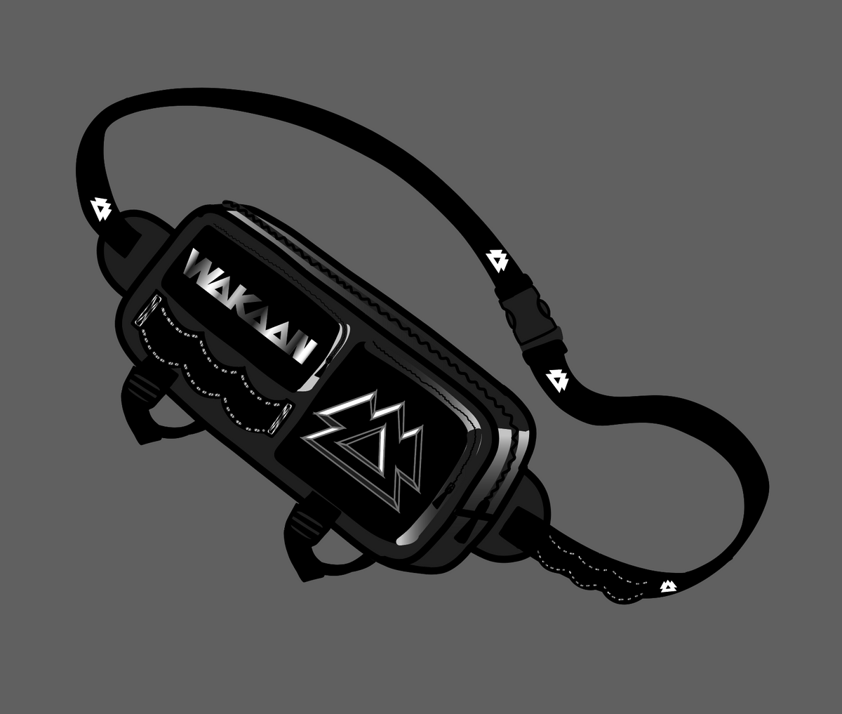 WAKAAN LE 300 Reflective Crossbody Bag