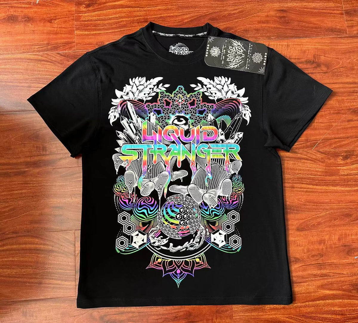Liquid Stranger Rainbow Foil T-Shirt