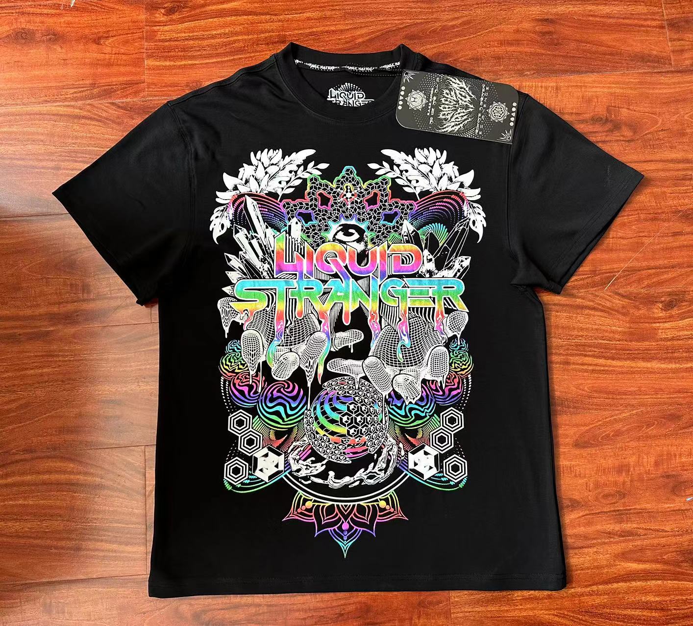 Liquid Stranger Rainbow Foil T-Shirt