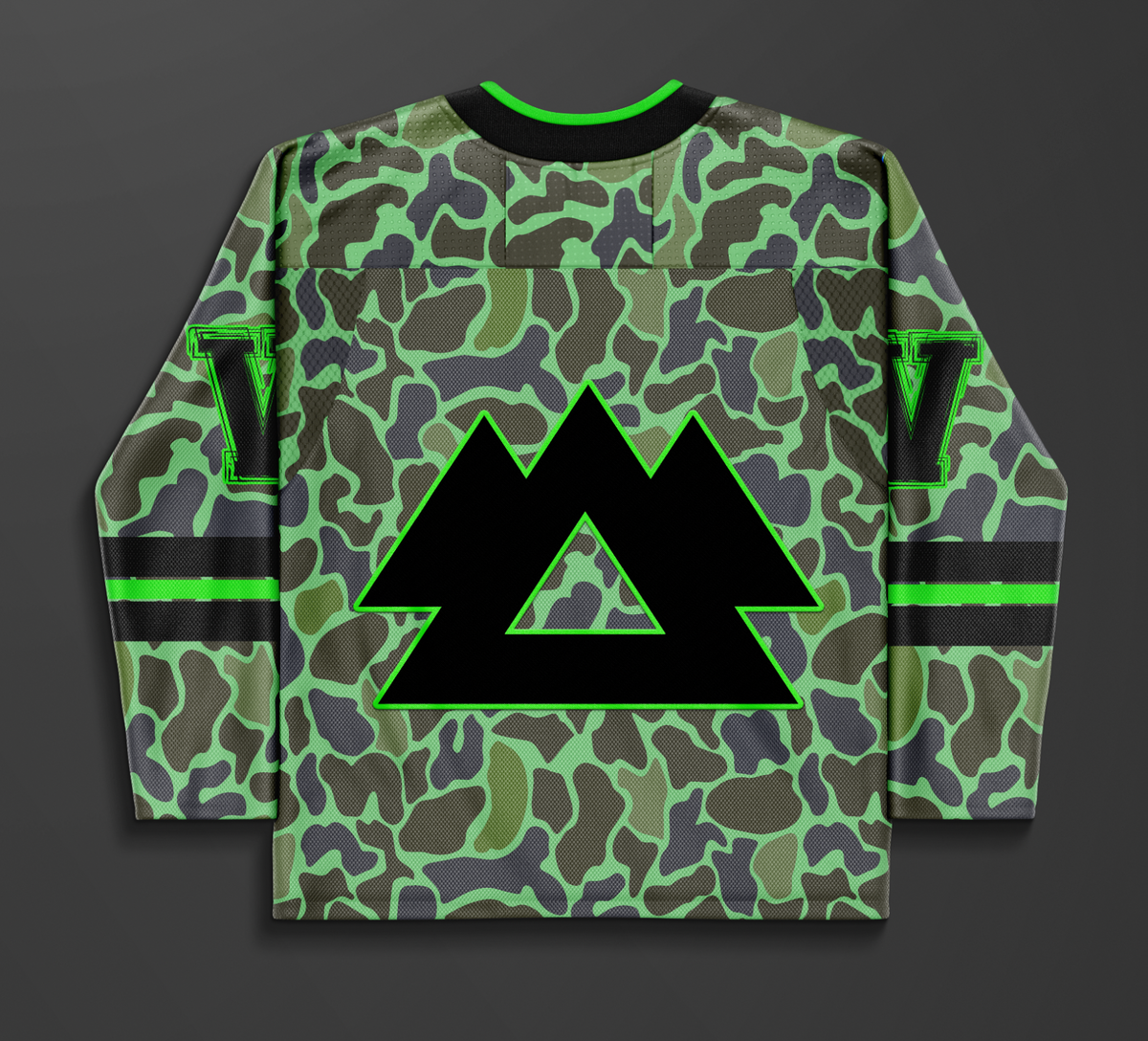 WAKAAN Duck Camo Greenery Hockey Jersey