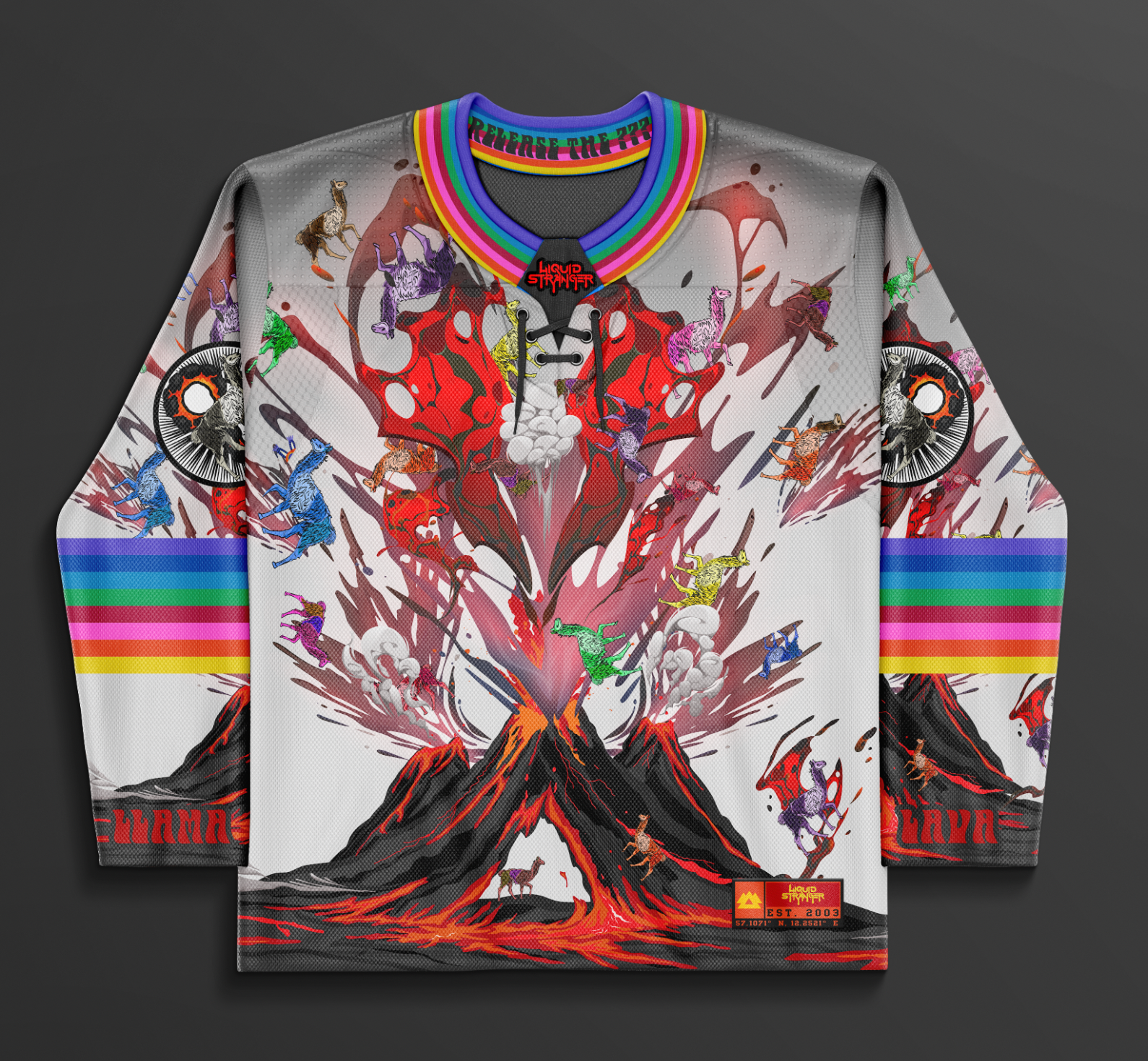 LE Liquid Stranger 'Release The ???' Hockey Jersey - WAKAAN