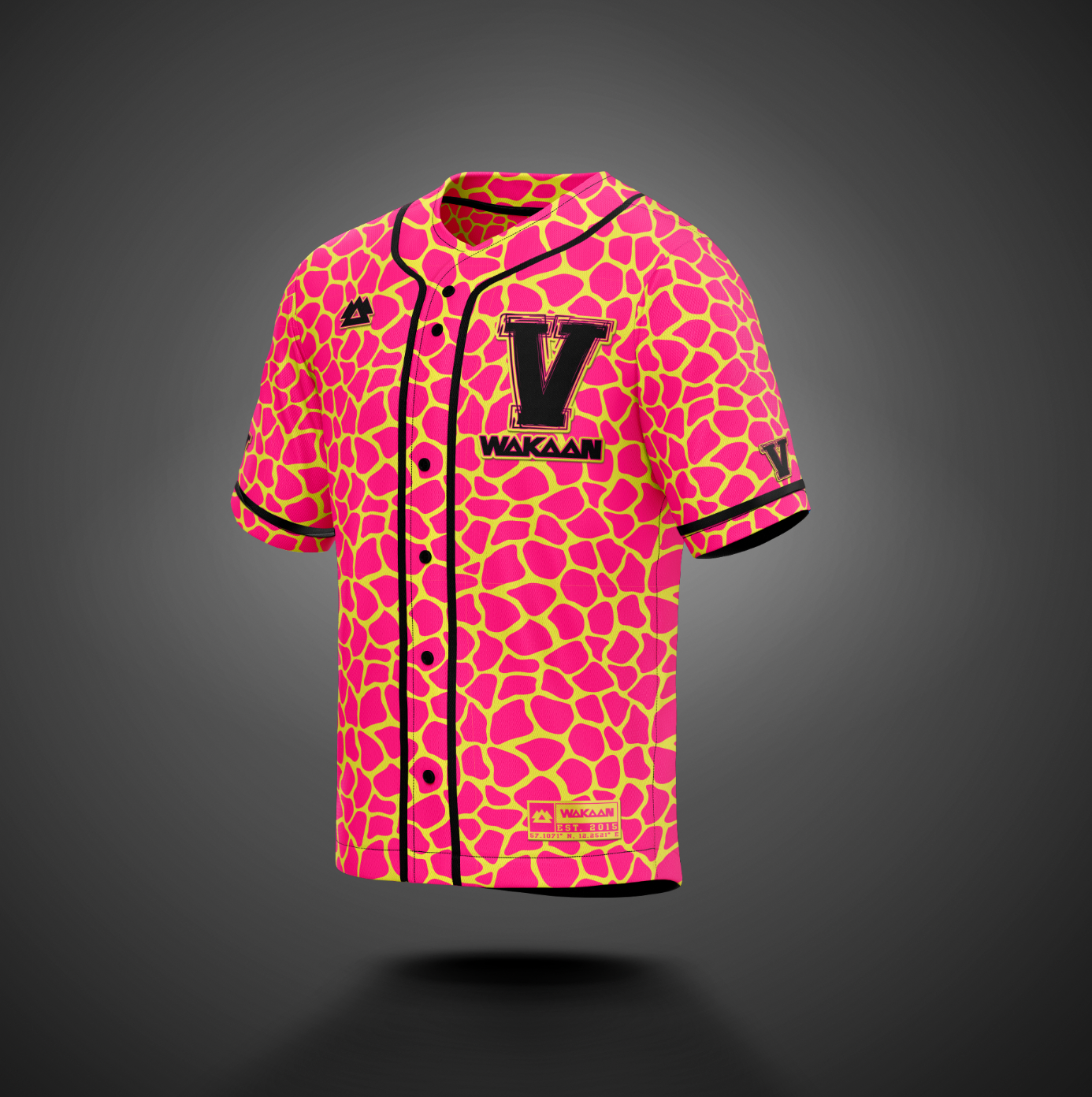 LE WAKAAN Giraffe Print Jersey