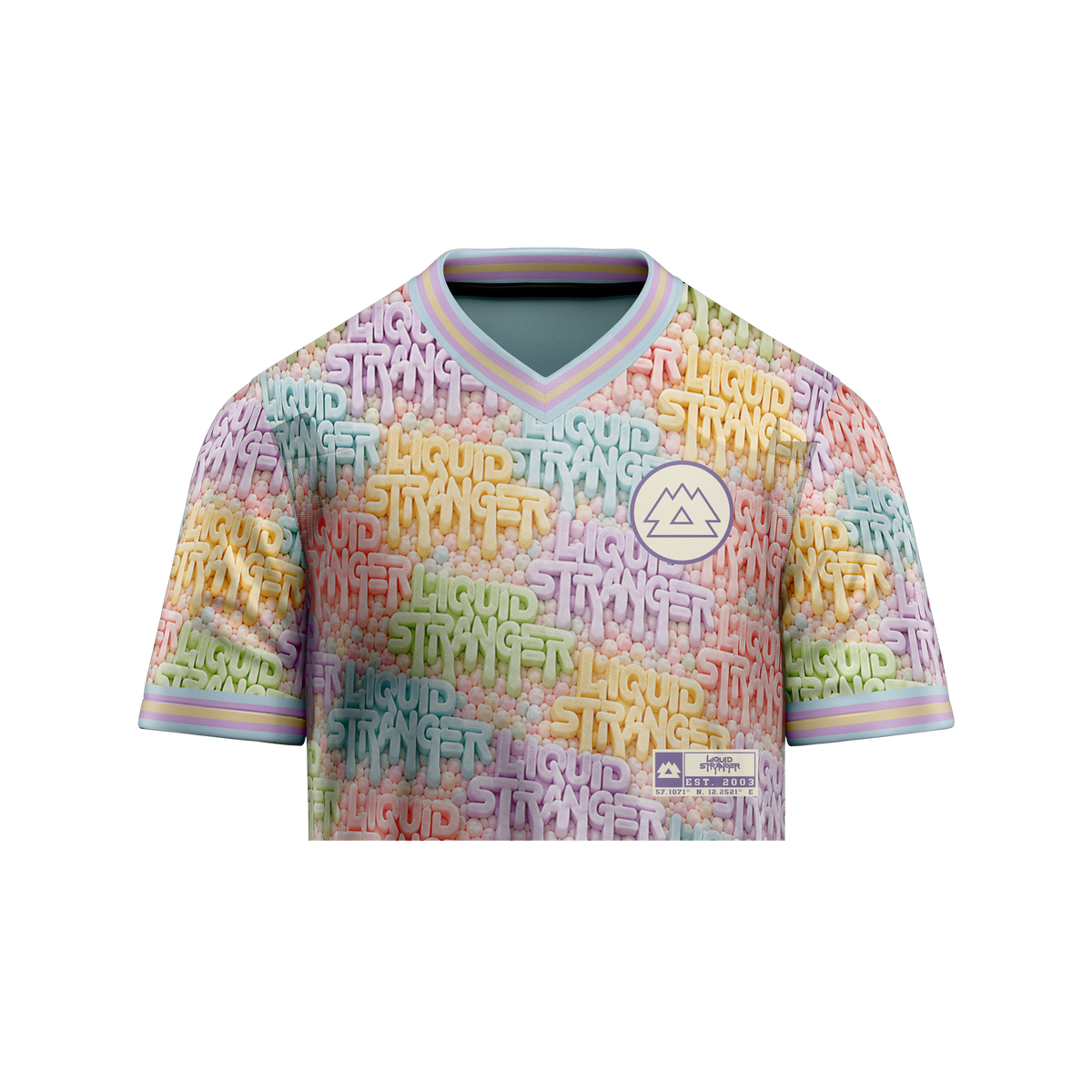 Liquid Stranger 'Swedish Candy' Crop Jersey