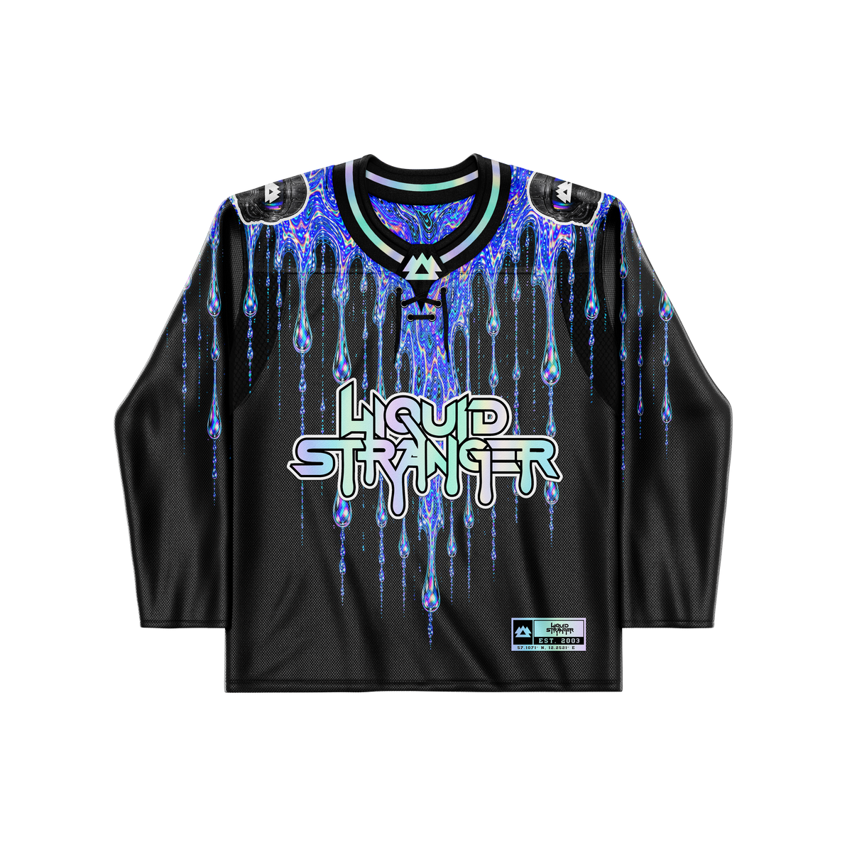 Liquid 'Psychonaut Drip' Iridescent Hockey Jersey