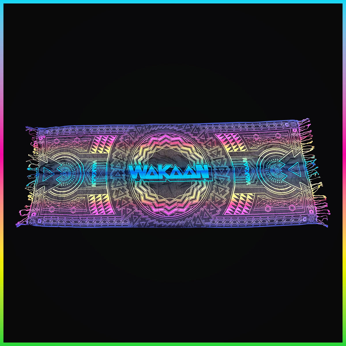 WAKAAN &#39;Spiral Dark&#39; Pashmina [1st Look Online]