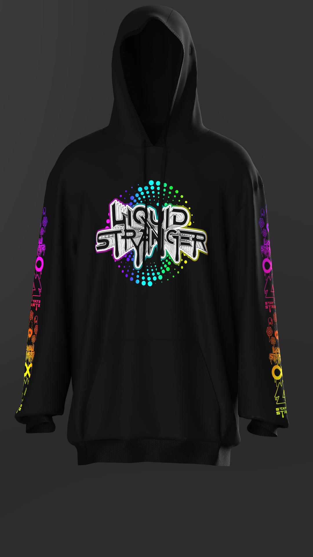 Liquid Stranger Rainbow Foil Sweatshirt
