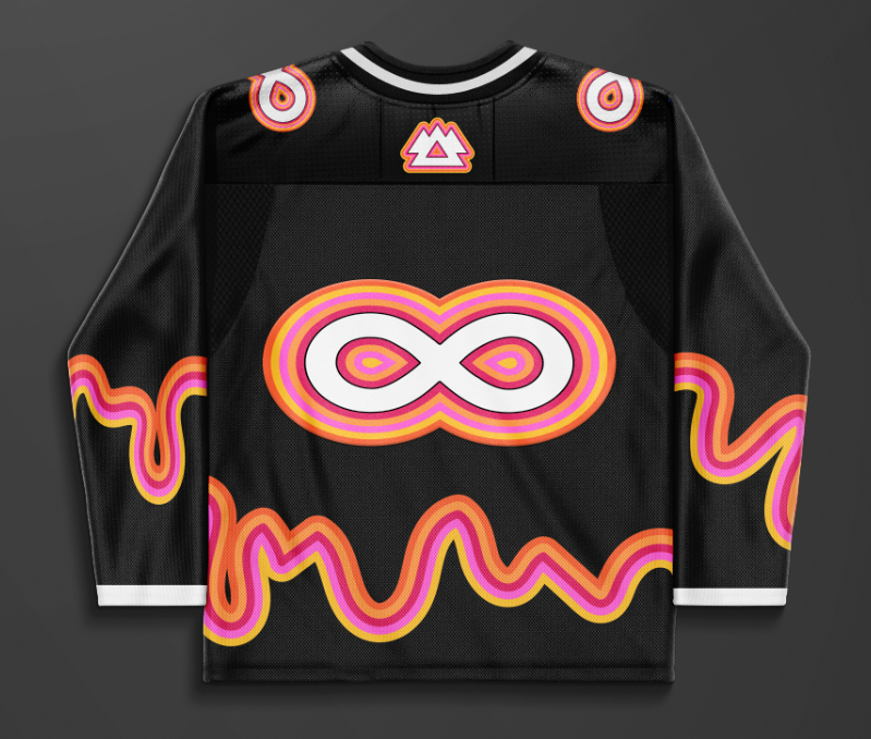 Liquid Stranger LE 150 'WAKAAN Rocks LS Pop Up' Hockey Jersey