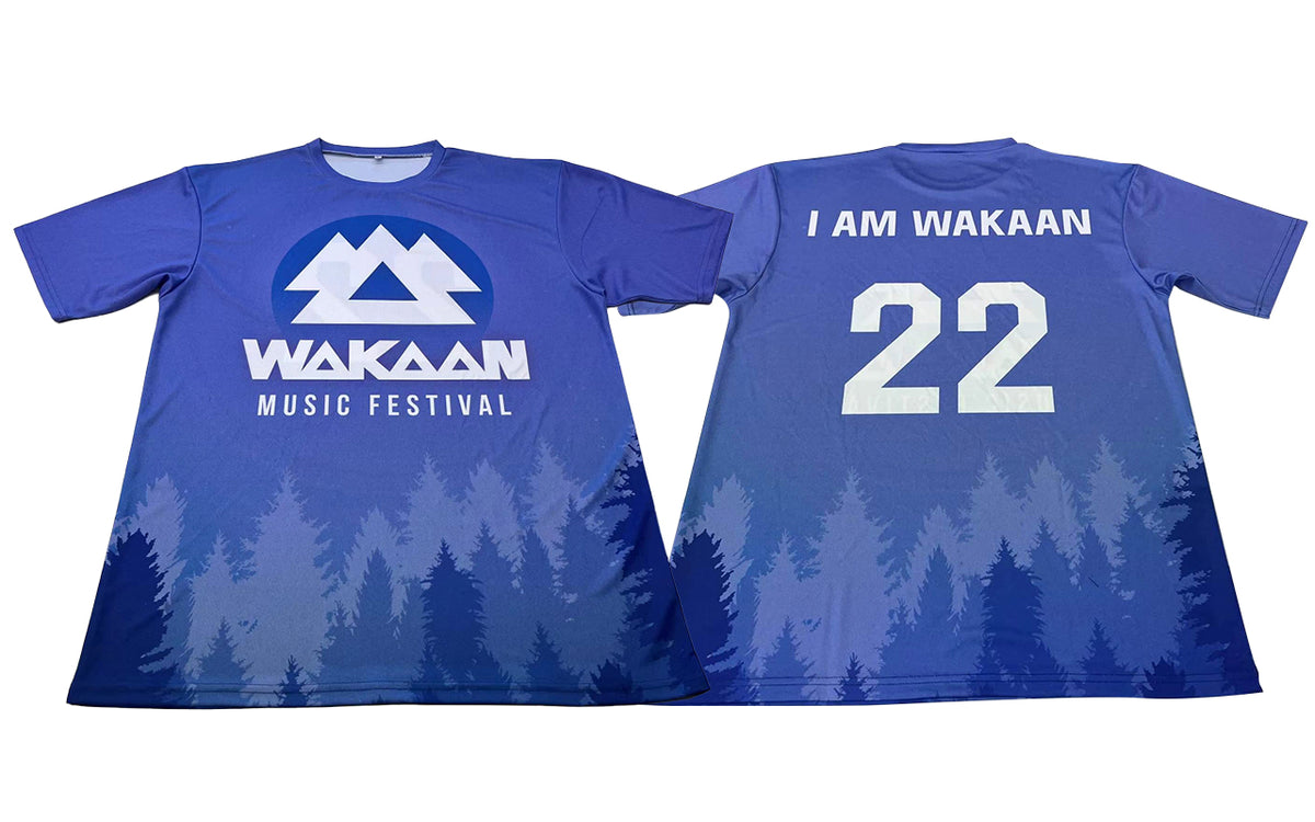 WAKAAN Music Festival 2022 Sublimated T-Shirt