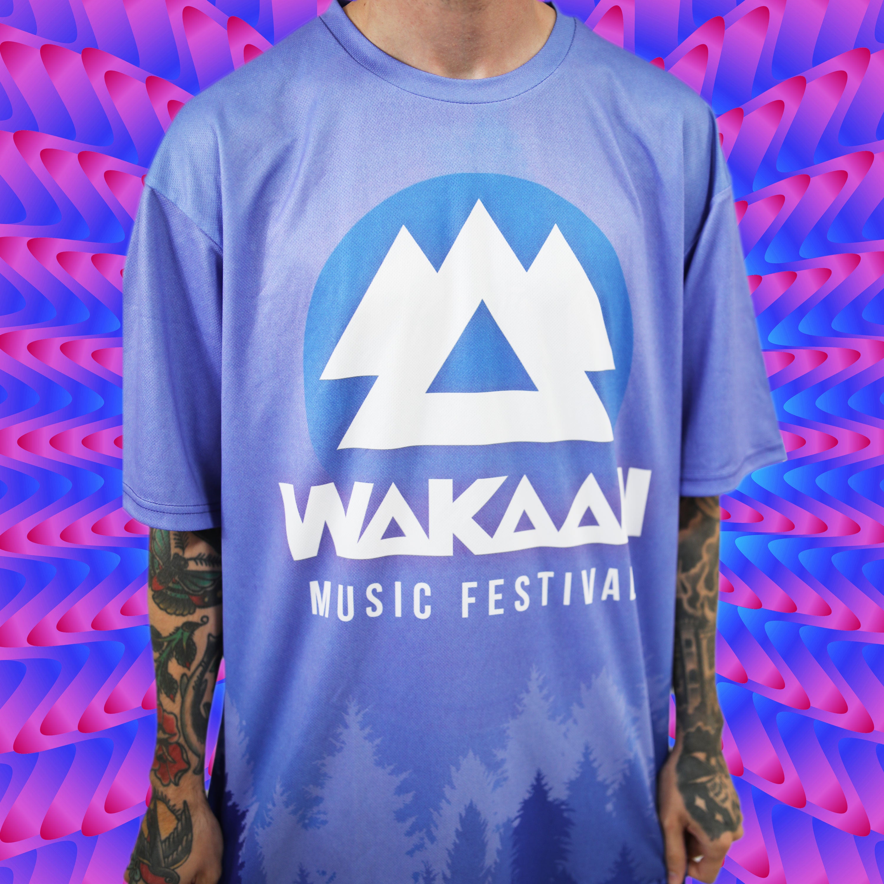 WAKAAN Music Festival 2022 Sublimated T-Shirt [SALE] - WAKAAN