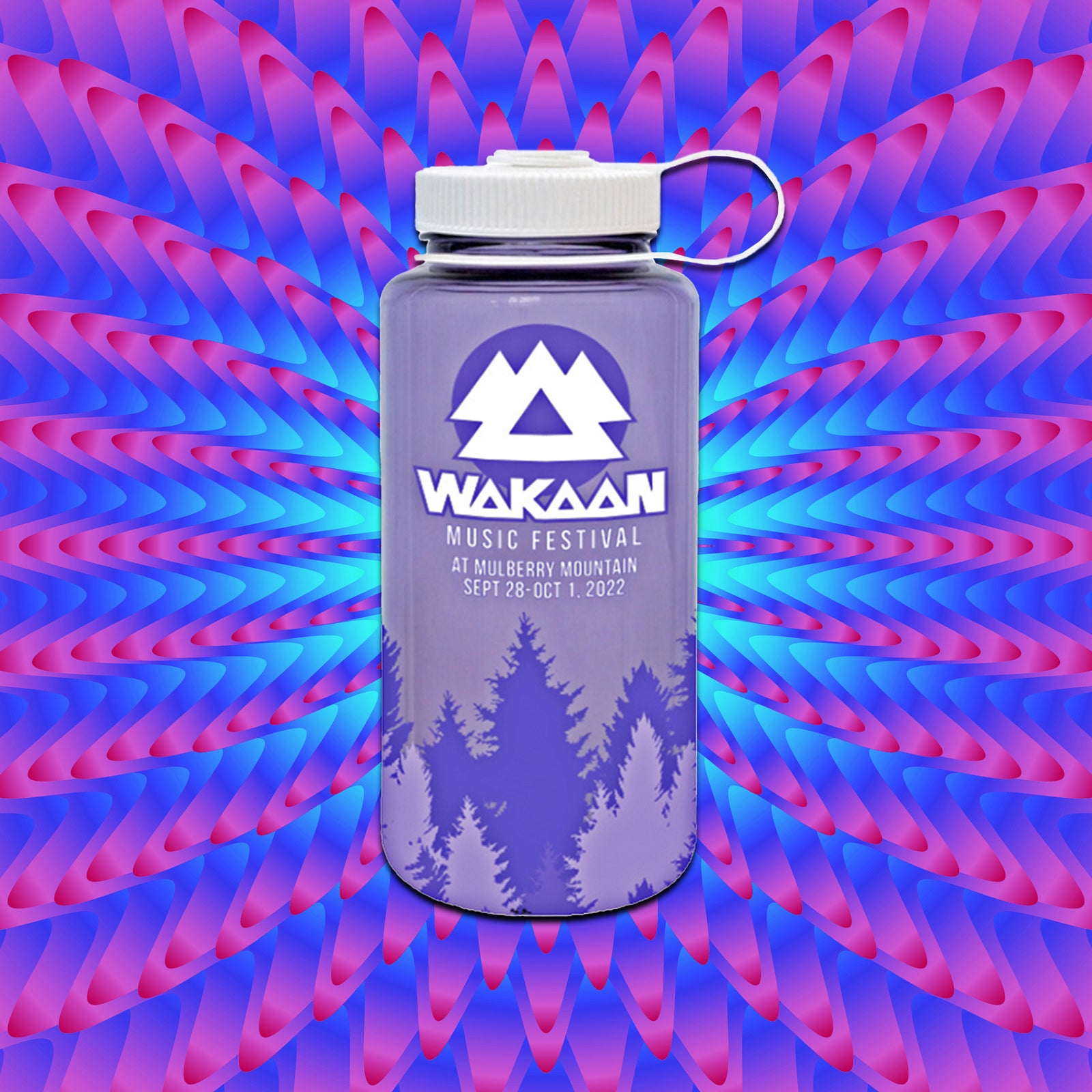 WAKAAN Music Festival 2022 Nalgene 32OZ Water Bottle